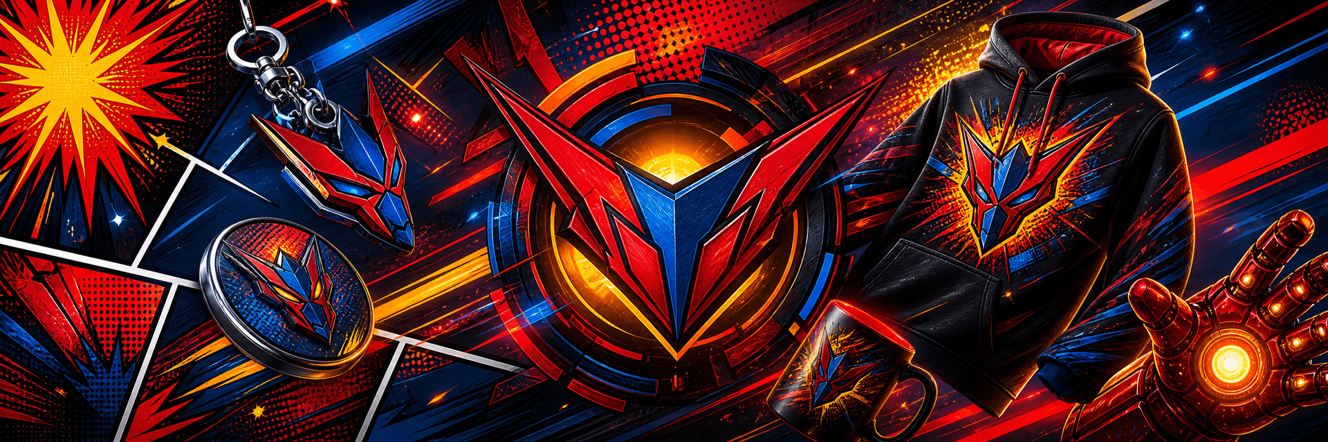 Marvel Rivals fan merchandise